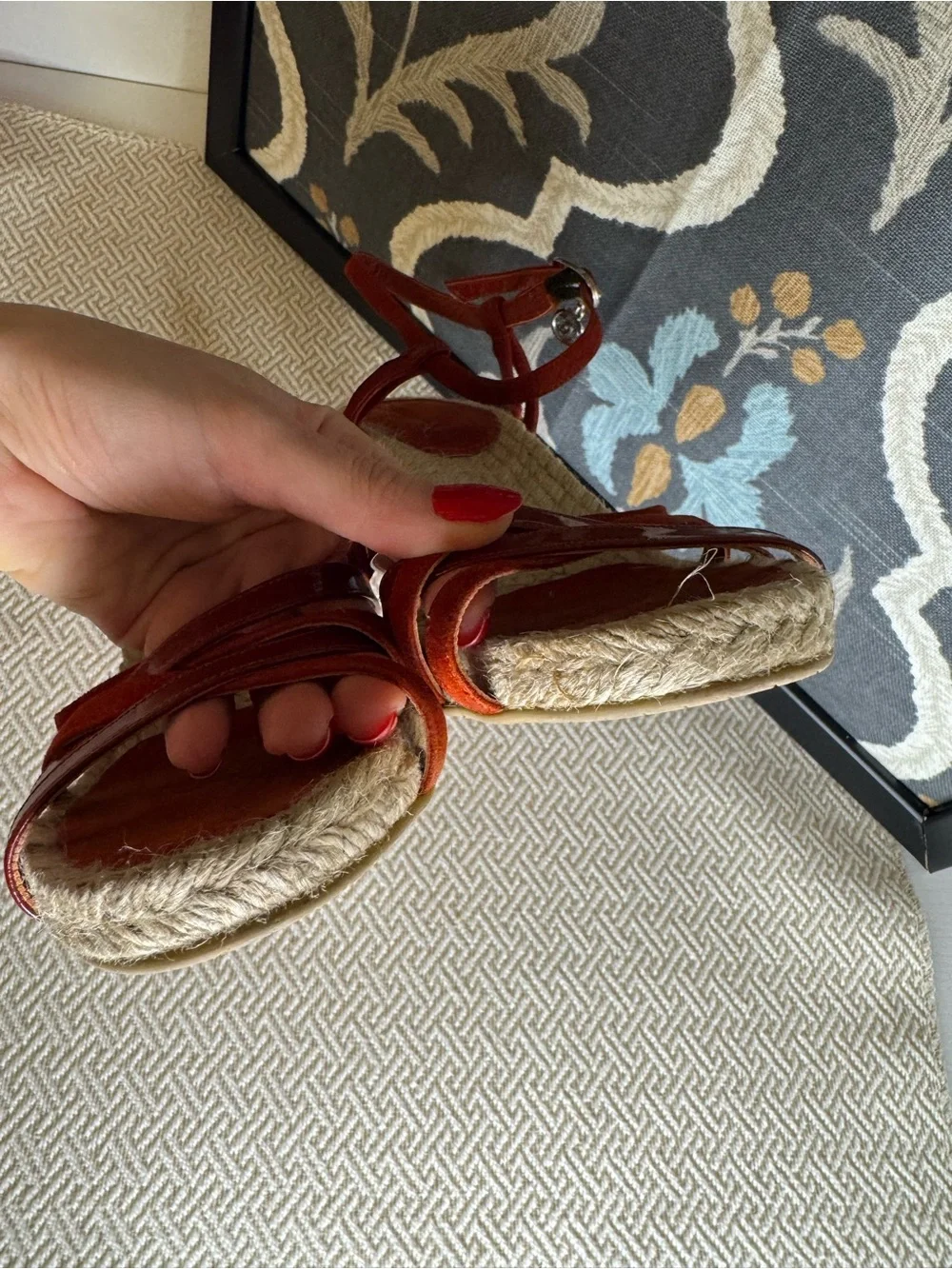 CHANEL vintage espadrille